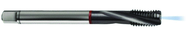 M24x3.0 6HX 5-Flute PM Cobalt Red Ring Semi-Bottoming 15 degree Spiral Flute Tap-TiCN - Best Tool & Supply