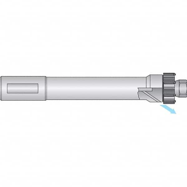 Axial Clamp Straight Shank Modular Reamer Body 25mm Shank Diam, 2.205″ Shank Length, 263″ OAL, Right Hand Cut