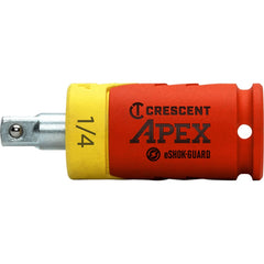 Crescent - Socket Extensions; Tool Type: Socket Adapter ; Drive Size (Inch): .25 ; Overall Length (Inch): 2.12 - Exact Industrial Supply