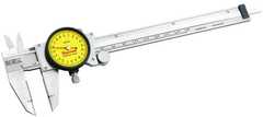 #120M-150 - 0 - 150mm Measuring Range (0.02mm Grad.) - Dial Caliper with Certification - Best Tool & Supply