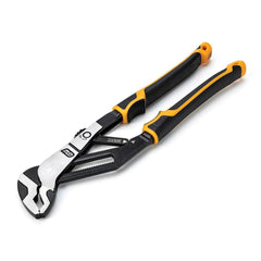 GEARWRENCH - Tongue & Groove Pliers; Type: Tongue & Groove ; Overall Length Range: 10" and Longer ; Maximum Capacity (Inch): 2.2 ; Jaw Style: V-Jaw ; Overall Length (Inch): 10.9 ; Head Style: V-Jaw - Exact Industrial Supply