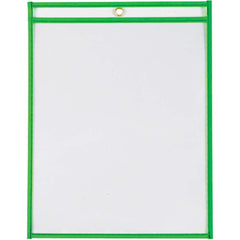 Value Collection - Document Protectors Type: Job Ticket Holder Width (Inch): 9 - Best Tool & Supply