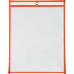 Value Collection - Document Protectors Type: Job Ticket Holder Width (Inch): 9 - Best Tool & Supply