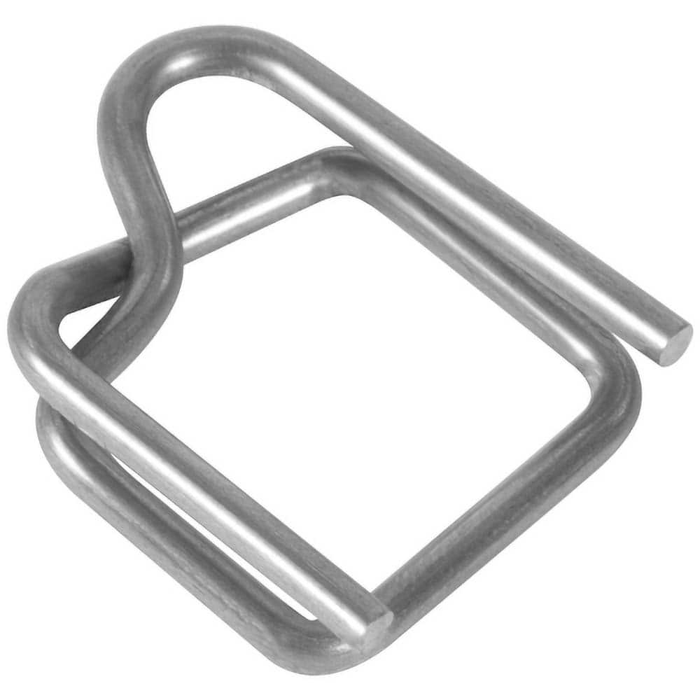 Value Collection - Strapping Seals & Buckles Type: Poly Strapping Buckles Width (Inch): 1/2 - Best Tool & Supply