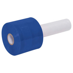 Colored Extended Core Bundling Film, 80 Gauge, 3″ x 1000', Blue, 18/Case