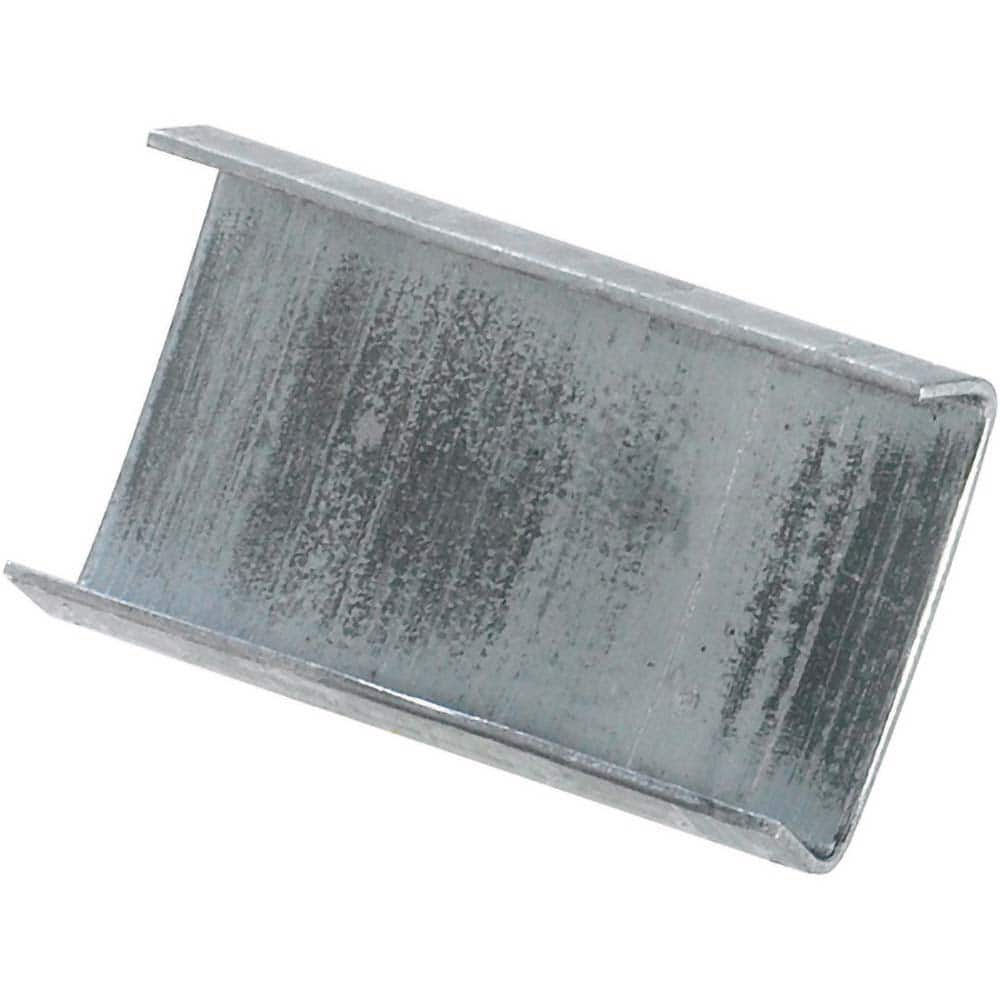 Value Collection - Strapping Seals & Buckles Type: Steel Strapping Seals - Open/Snap On Width (Inch): 5/8 - Best Tool & Supply