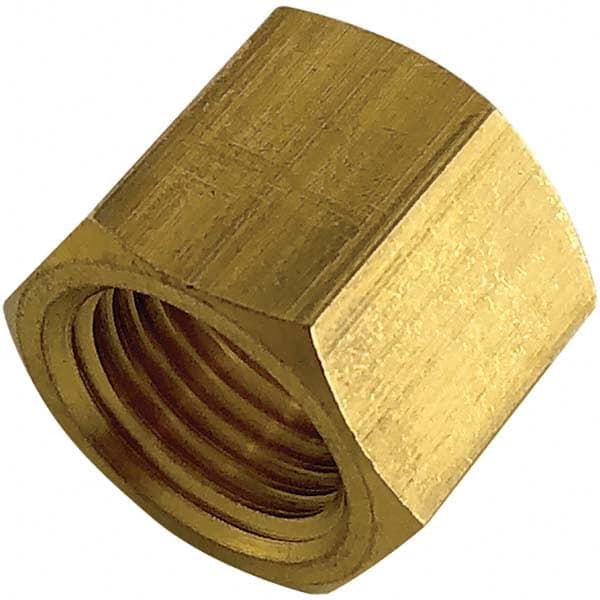 Compression Tube Nut: Tube OD x Tube ID Brass