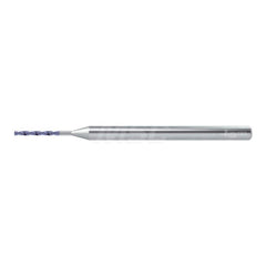 Micro Drill Bit: 0.0551″ Dia, 140 °, Solid Carbide AlCrN Finish, 2.087″ OAL, RH Cut, Straight-Cylindrical Shank, Series DB133-05-A1