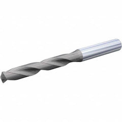 Kennametal - 3.46mm 140° Helical Flute Solid Carbide Screw Machine Drill Bit - Best Tool & Supply