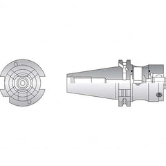 63mm Diam Radial Clamp CAT40 Shank Modular Reamer Body 85mm Body Length, Right Hand Cut