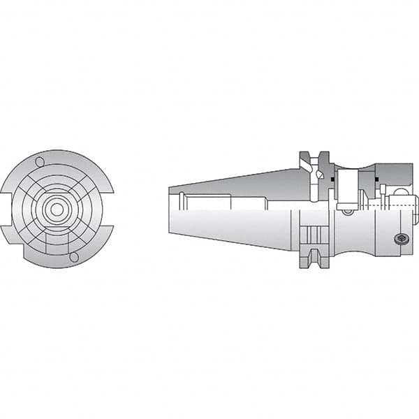 Allied Machine and Engineering - 80mm Diam Radial Clamp CAT50 Shank Modular Reamer Body - Best Tool & Supply