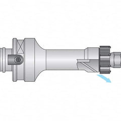 Allied Machine and Engineering - Axial Clamp Modular Shank Modular Reamer Body - Best Tool & Supply