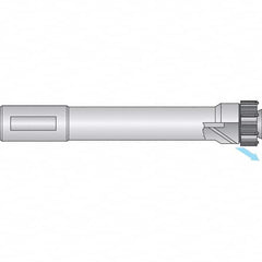 Allied Machine and Engineering - Axial Clamp Straight Shank Modular Reamer Body - Best Tool & Supply