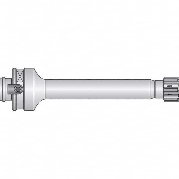 Axial Clamp Modular Shank Modular Reamer Body 50mm Shank Diam, 120mm Body Length, 155″ OAL, Right Hand Cut, 32.61 to 40.6mm Head Diam Compatibility