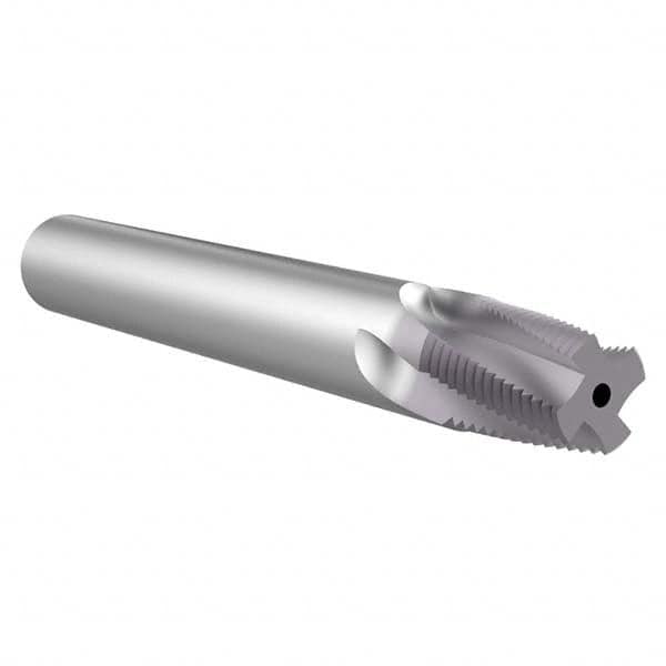 Allied Machine and Engineering - 1/4, 3/8 Internal/External 4-Flute Solid Carbide Helical Flute Thread Mill - Best Tool & Supply