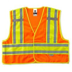 8245PSV 2/3XL ORANGE SAFETY VEST - Best Tool & Supply