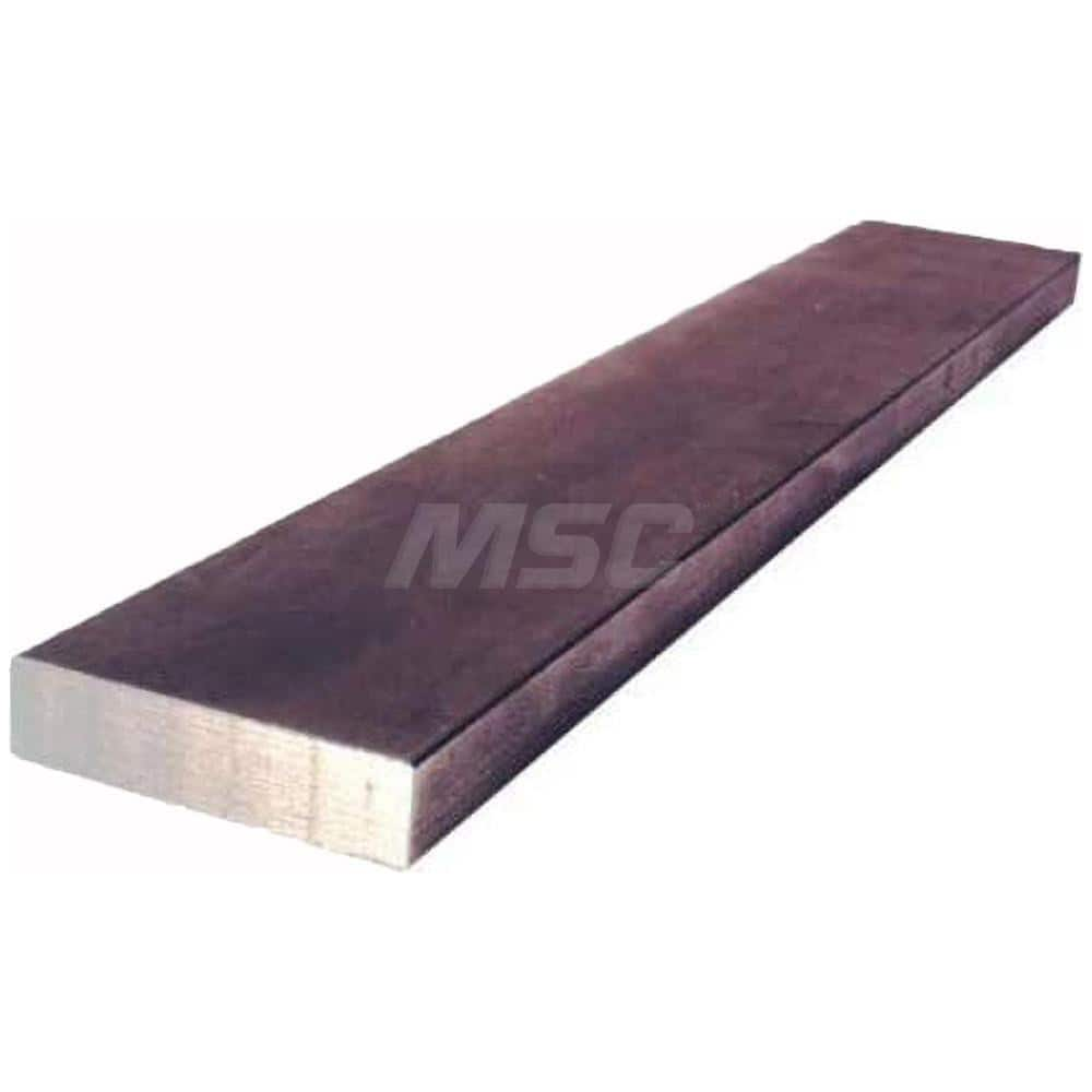 Value Collection - Steel Rectangular Bars; Thickness (Inch): 2-1/2 ; Width (Inch): 7 ; Length (Inch): 12 ; Material Specification: 1018 ; Additional Information: Grade Color Code: Brown - Exact Industrial Supply