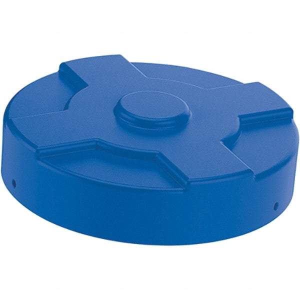 Vestil - 55 Gal, Polyethylene Drum Cover - 24-3/4" Diam, Rigid Smooth Liner - Best Tool & Supply