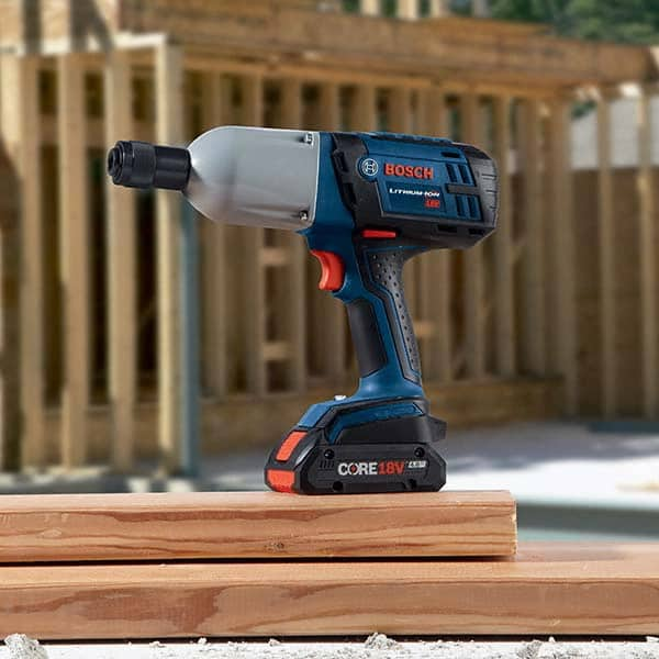 Bosch - Cordless Impact Wrenches & Ratchets Voltage: 18.0 Drive Size (Inch): 7/16 - Best Tool & Supply