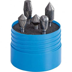 SGS Pro - Burr Sets Head Shape: Combi/Ball; Combi/60 Cone/Cylinder; Combi/Inverted Cone/Cylinder; Combi/90 Cone; Combi/Double Inverted Cone Tooth Style: Double Cut - Best Tool & Supply