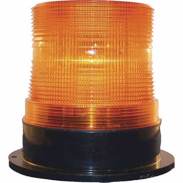 Railhead Corporation - Strobe & Flashing Lights Light Type: Single; Double; Quad; Revolving Lens Color: Amber - Best Tool & Supply