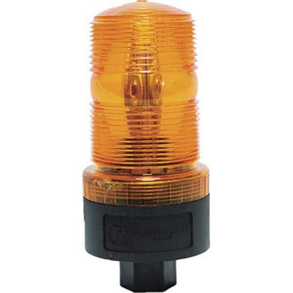 Railhead Corporation - Strobe & Flashing Lights Light Type: Single; Double; Quad; Revolving Lens Color: Amber - Best Tool & Supply