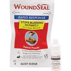 WoundSeal - Bandages & Dressings Type: Wound Care Bandage Material: Topical Powder - Best Tool & Supply