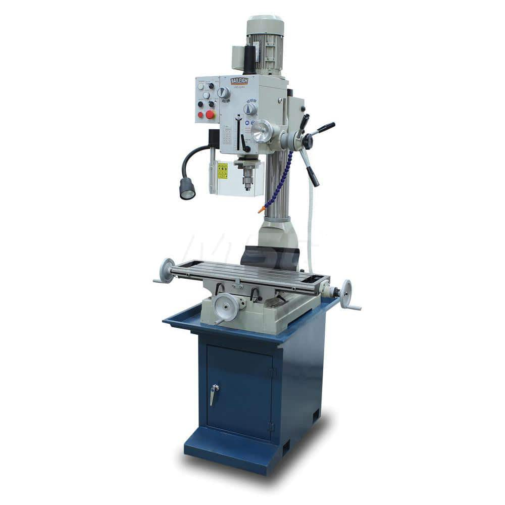 Mill Drill Machines; Spindle Speed Control: Geared Head; Swing Distance (Inch): 20; Phase: None; Table Length (Inch): 28-3/4; Table Width (Inch): 8-1/4; Longitudinal Travel (Inch): 19-1/2; Number of Spindle Speeds: 6; Minimum Spindle Speed (RPM): 90; Maxi