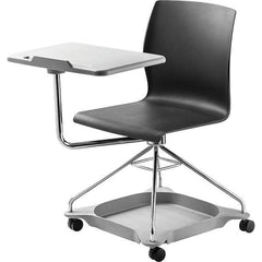 NPS - Swivel & Adjustable Office Chairs   Type: Mobile Tablet Chair    Color: Black - Best Tool & Supply