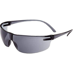 Uvex - Gray Lenses, Frameless Safety Glasses - Scratch Resistant, Size Universal, Wrap Around - Best Tool & Supply