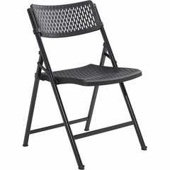 NPS - Folding Chairs Pad Type: Folding Chair w/Plastic Seat & Back Material: Plastic - Best Tool & Supply