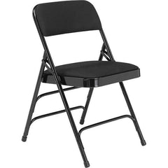 NPS - Folding Chairs Pad Type: Folding Chair w/Fabric Padded Seat Material: Steel - Best Tool & Supply