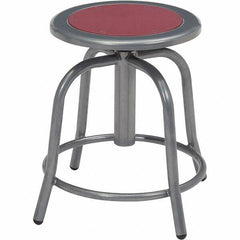 NPS - Swivel & Adjustable Stools Type: Adjustable Height Swivel Stool Base Type: Steel - Best Tool & Supply