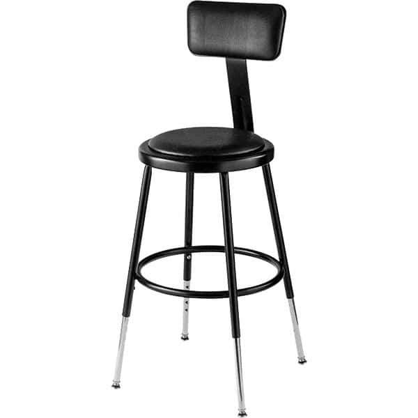 NPS - Swivel & Adjustable Stools Type: Adjustable Height Stool Base Type: Steel - Best Tool & Supply