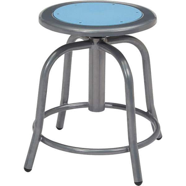 NPS - Swivel & Adjustable Stools Type: Adjustable Height Swivel Stool Base Type: Steel - Best Tool & Supply