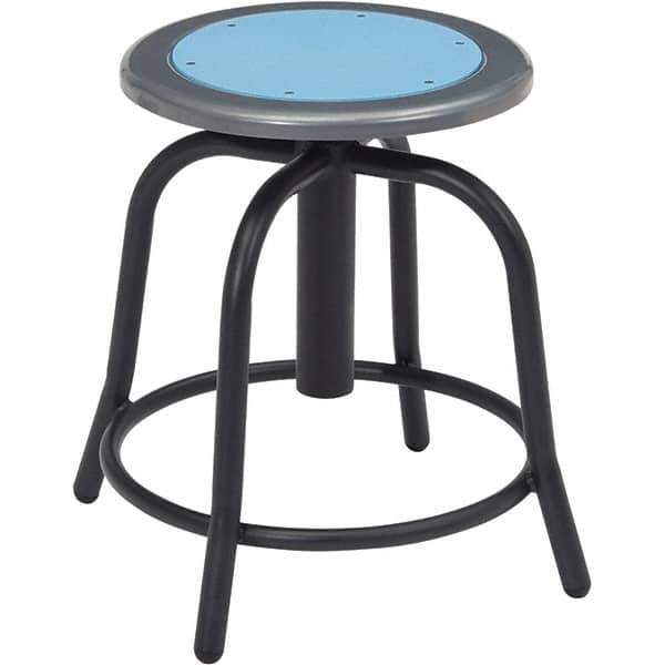 NPS - Swivel & Adjustable Stools Type: Adjustable Height Swivel Stool Base Type: Steel - Best Tool & Supply