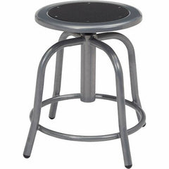 NPS - Swivel & Adjustable Stools Type: Adjustable Height Swivel Stool Base Type: Steel - Best Tool & Supply