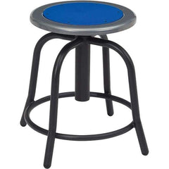 NPS - Swivel & Adjustable Stools Type: Adjustable Height Swivel Stool Base Type: Steel - Best Tool & Supply