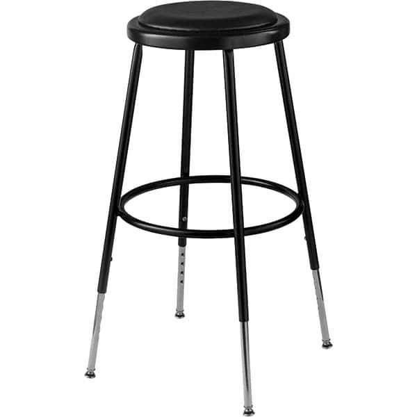 NPS - Swivel & Adjustable Stools Type: Adjustable Height Stool Base Type: Steel - Best Tool & Supply