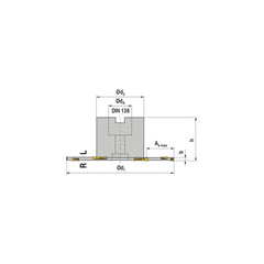 Indexable Slotting Cutter: 4 mm Cutting Width, 125 mm Cutter Dia, Shell Mount Connection, 26.5 mm Depth of Cut, 27 mm Hole, Right Hand Cut Screw, Uses 12 TX Inserts, 6 Teeth, Staggered, Positive, Steel, Black Oxide Finish