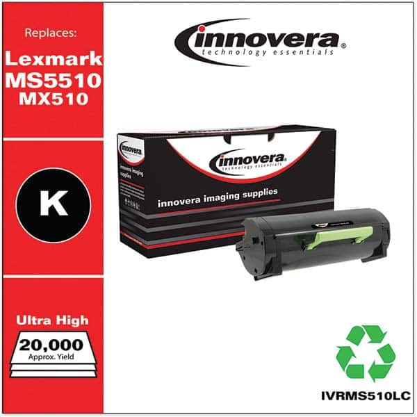 innovera - Office Machine Supplies & Accessories For Use With: Lexmark MS510DN, MS610DE, MS610DN, MS610DTE, MS610DTN, MX510DE, MX510DTE, MX511DE, MX511DHE, MX511DTE, MX610DE, MX611DE, MX611DFE, MX611DHE, MX611DTE Nonflammable: No - Best Tool & Supply