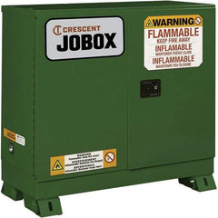 Jobox - Safety Cabinets   Hazardous Chemical Type: Corrosive Chemicals    Color: Green - Best Tool & Supply