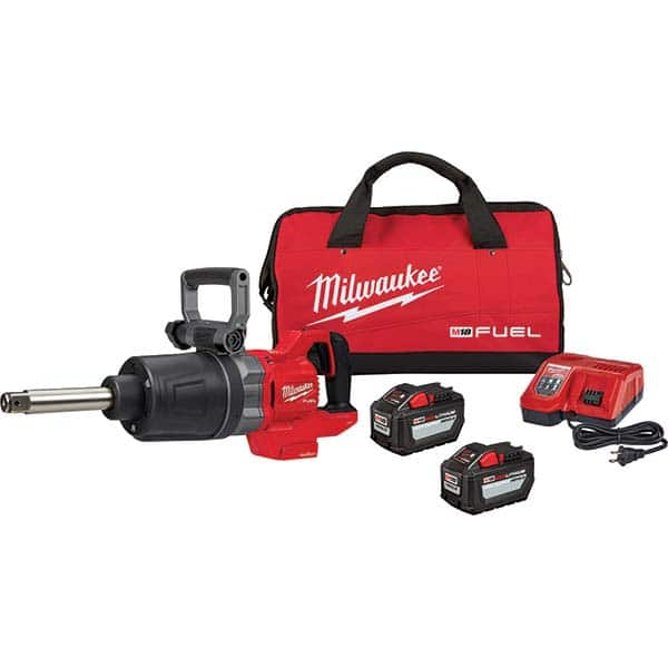 Milwaukee Tool - Cordless Impact Wrenches & Ratchets Voltage: 18.00 Drive Size (Inch): 1 - Best Tool & Supply