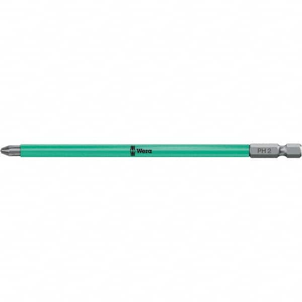 Wera - Phillips Screwdriver Bits Type: Phillips Bit Point Size: 2 - Best Tool & Supply