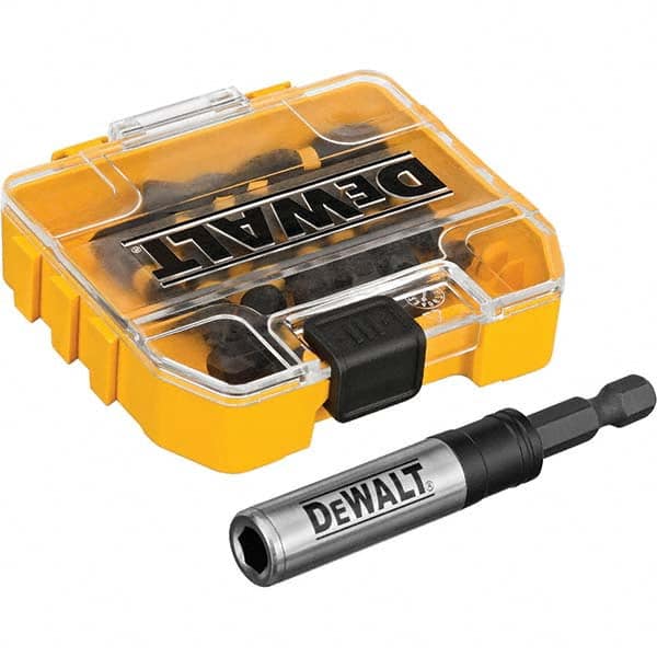 DeWALT - Power & Impact Screwdriver Bit Sets Point Type: Phillips Drive Size: 0.25 - Best Tool & Supply