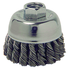 3" SS KNOT WIRE CUP BRUSH WEILER - Best Tool & Supply