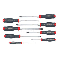 Screwdriver Set: 8 Pc, Phillips & Slotted