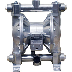 Air Operated Diaphragm Pump: 1″ NPT, Aluminum Housing