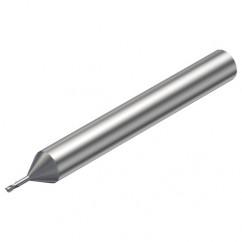 R216.32-00830-AJ08G 1620 0.8mm 2 FL Solid Carbide End Mill - Corner Radius w/Cylindrical Shank - Best Tool & Supply