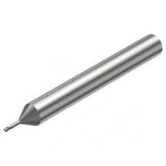 R216.32-00630-AJ06G 1620 0.6mm 2 FL Solid Carbide End Mill - Corner Radius w/Cylindrical Shank - Best Tool & Supply